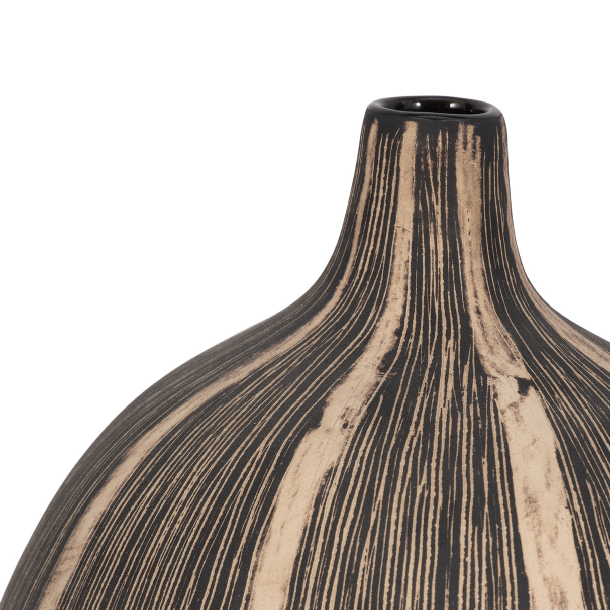 10"h Tribal Vase, Brown from Sagebrook Home - Luna Furniture