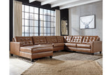 Baskove Auburn 4-Piece Sectional with Chaise from Ashley - Luna Furniture