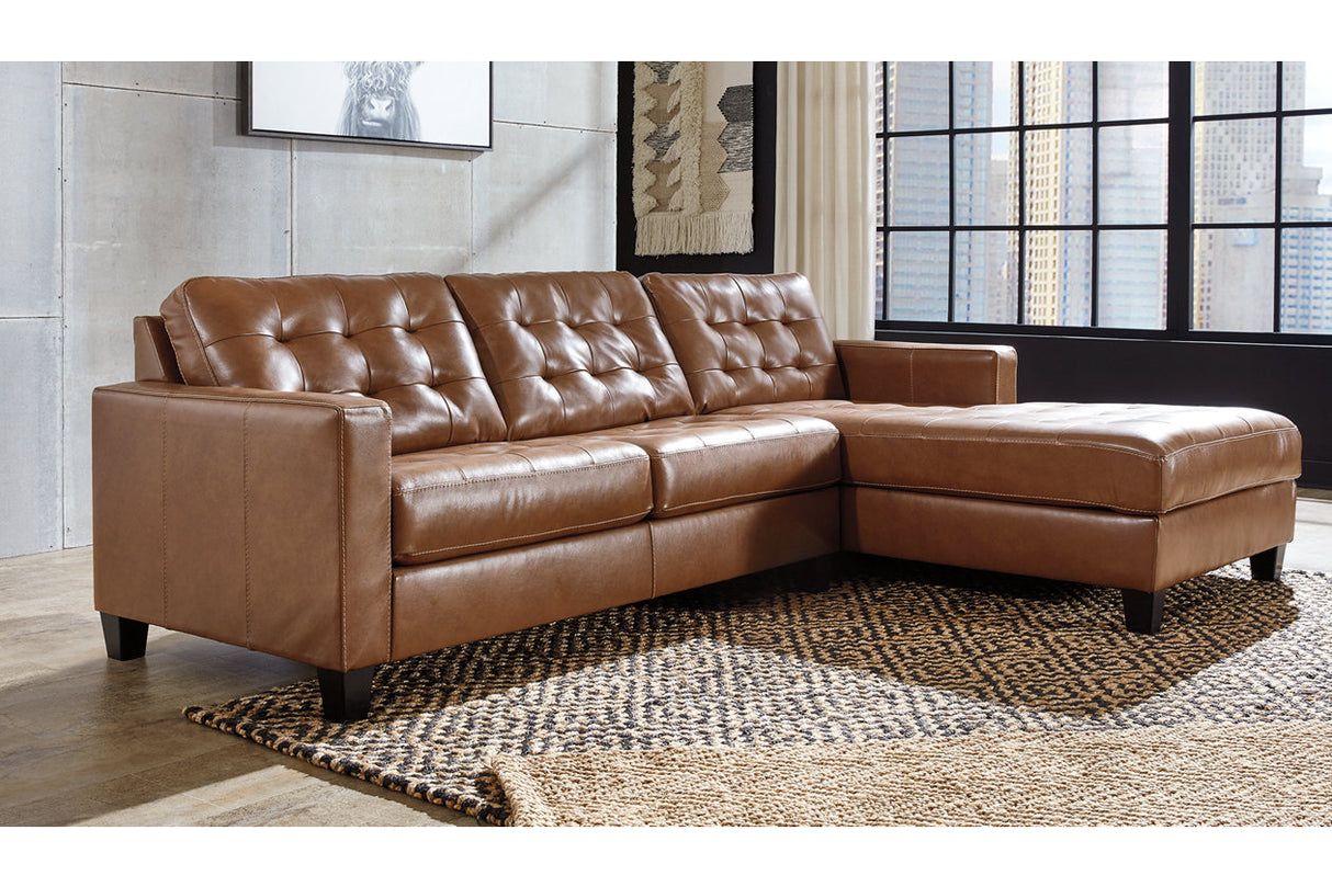 Baskove Auburn 2-Piece Sectional with Chaise from Ashley - Luna Furniture