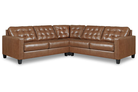 Baskove Auburn 3-Piece Sectional -  Ashley - Luna Furniture