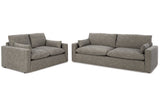 Dramatic Granite Sofa and Loveseat -  Ashley - Luna Furniture