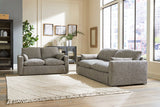 Dramatic Granite Sofa and Loveseat -  Ashley - Luna Furniture