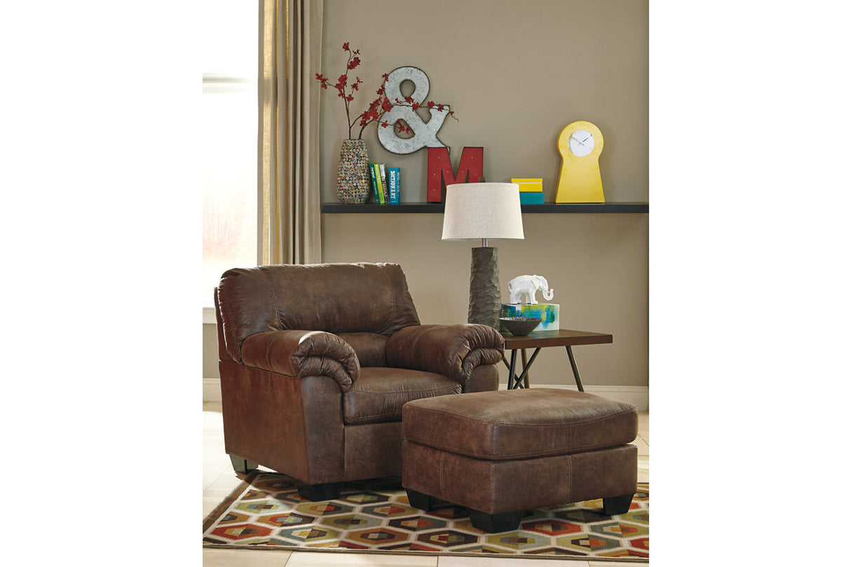 Bladen Coffee Chair and Ottoman -  Ashley - Luna Furniture