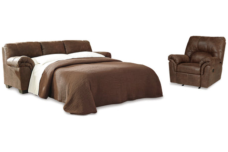 Bladen Coffee Full Sofa Sleeper and Recliner -  Ashley - Luna Furniture