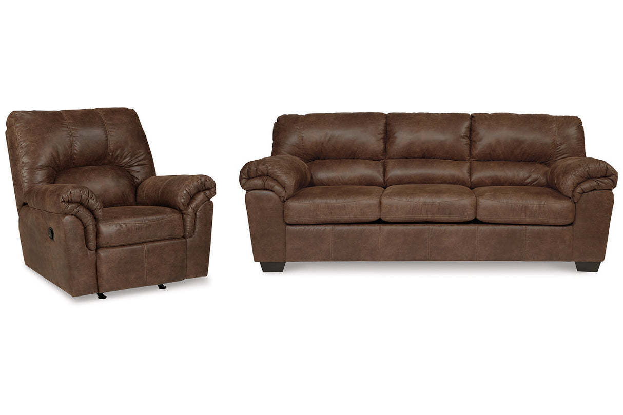 Bladen Coffee Sofa and Recliner -  Ashley - Luna Furniture