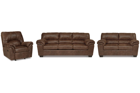 Bladen Coffee Sofa, Loveseat and Recliner -  Ashley - Luna Furniture