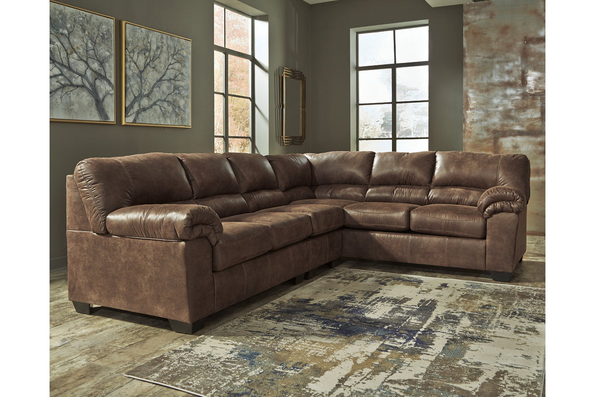 Bladen Coffee 3-Piece Sectional -  Ashley - Luna Furniture