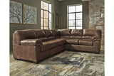 Bladen Coffee 3-Piece Sectional with Ottoman -  Ashley - Luna Furniture