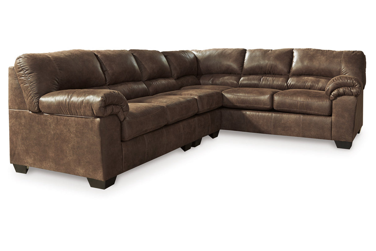 Bladen Coffee 3-Piece Sectional -  Ashley - Luna Furniture