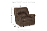 Bladen Coffee Full Sofa Sleeper and Recliner -  Ashley - Luna Furniture