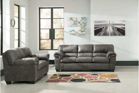 Bladen Slate Full Sofa Sleeper and Loveseat -  Ashley - Luna Furniture