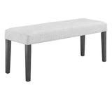 Camelia Dove Gray Dining Bench -  Crown Mark - Luna Furniture