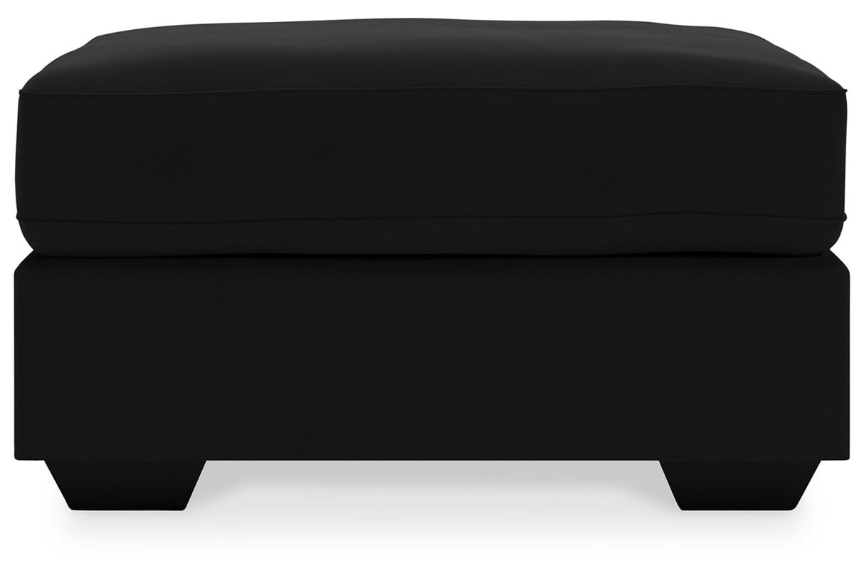 Gleston Onyx Loveseat, Chair and Ottoman -  Ashley - Luna Furniture