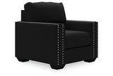 Gleston Onyx Loveseat, Chair and Ottoman -  Ashley - Luna Furniture