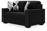 Gleston Onyx Loveseat and Chair -  Ashley - Luna Furniture