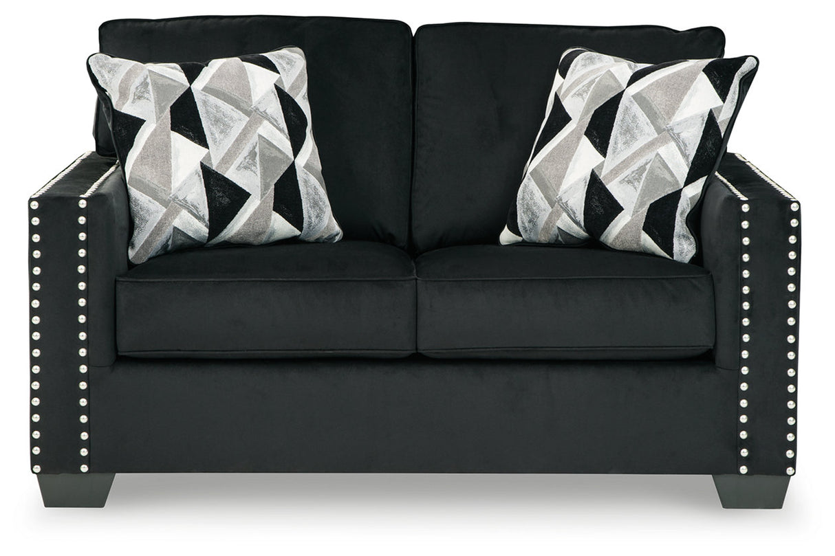 Gleston Onyx Sofa and Loveseat with Chair -  Ashley - Luna Furniture