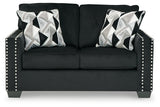 Gleston Onyx Sofa and Loveseat with Ottoman -  Ashley - Luna Furniture