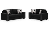 Gleston Onyx Sofa and Loveseat -  Ashley - Luna Furniture