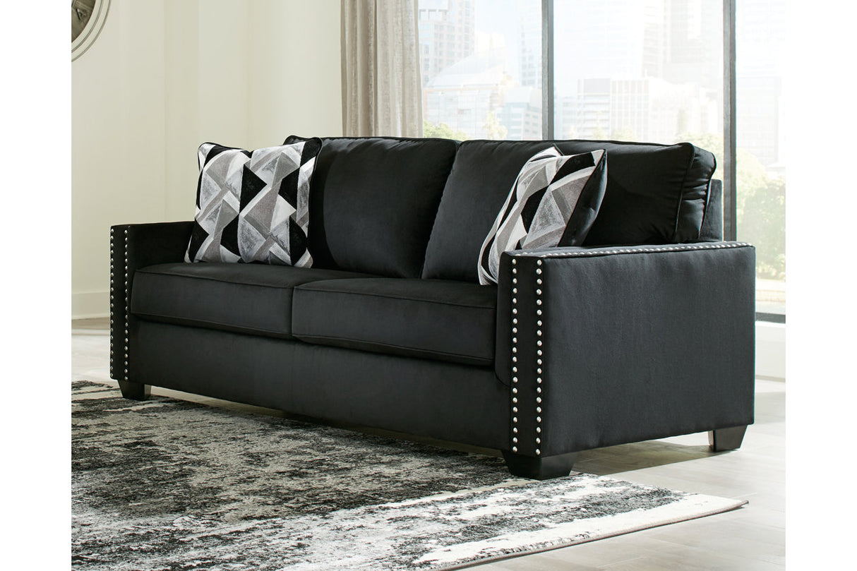 Gleston Onyx Sofa and 2 Chairs -  Ashley - Luna Furniture