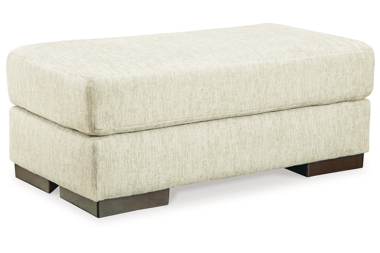 Caretti Parchment Sofa, Chair and Ottoman from Ashley - Luna Furniture