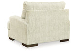 Caretti Parchment Sofa, Loveseat, Oversized Chair and Ottoman from Ashley - Luna Furniture