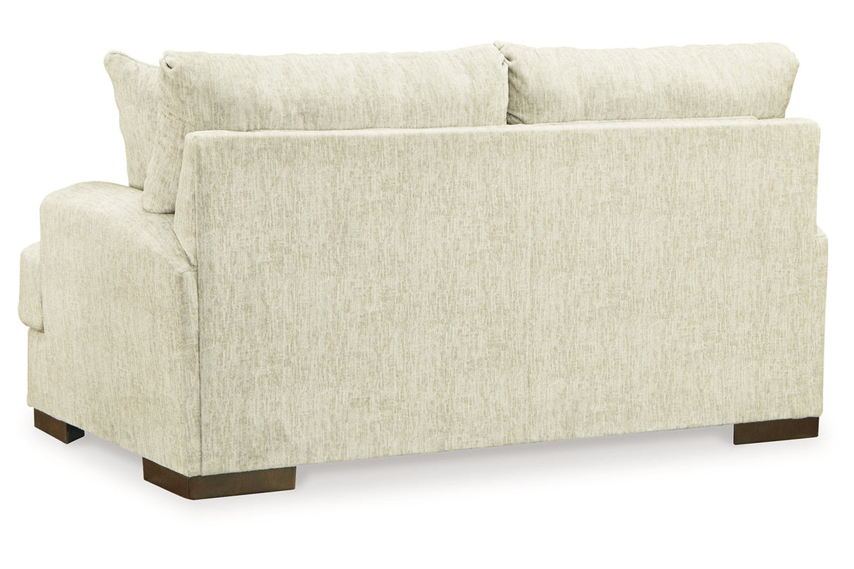 Caretti Parchment Sofa, Loveseat, Oversized Chair and Ottoman from Ashley - Luna Furniture