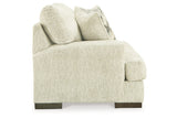 Caretti Parchment Sofa, Loveseat, Oversized Chair and Ottoman from Ashley - Luna Furniture