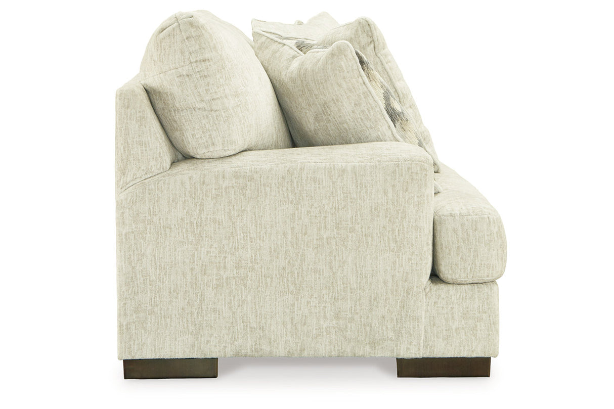 Caretti Parchment Sofa, Chair and Ottoman from Ashley - Luna Furniture