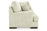 Caretti Parchment Sofa, Loveseat, Oversized Chair and Ottoman from Ashley - Luna Furniture