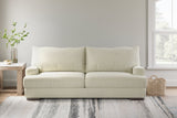 Caretti Parchment Sofa, Chair and Ottoman from Ashley - Luna Furniture