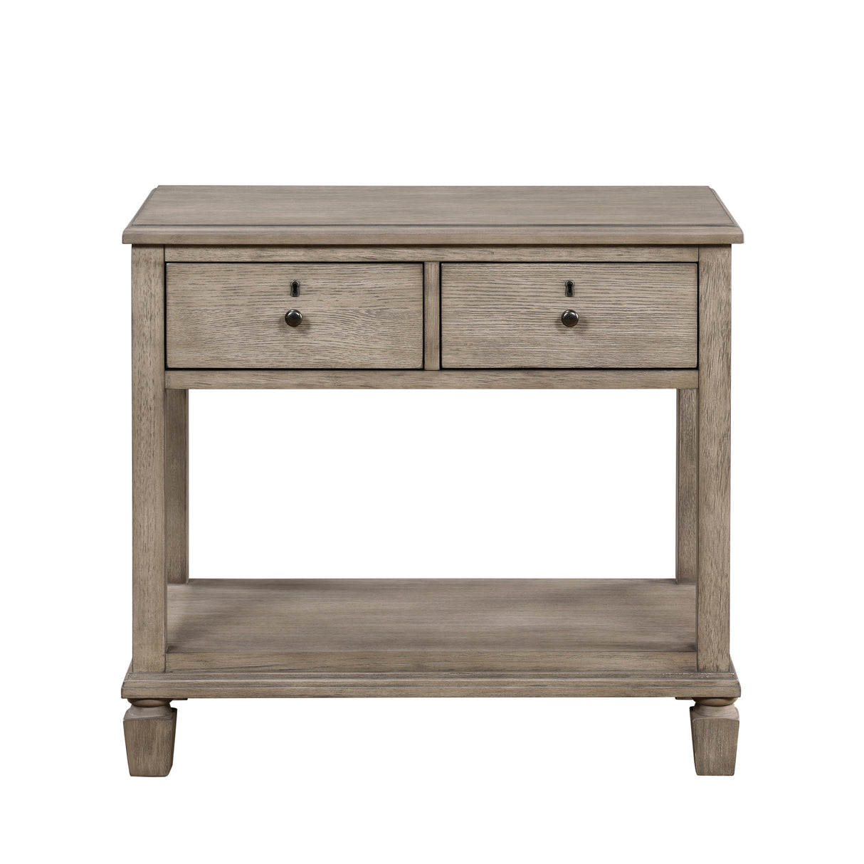 Marceline Gray Oak Nightstand from Homelegance - Luna Furniture