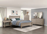 Marceline Gray Oak Nightstand from Homelegance - Luna Furniture