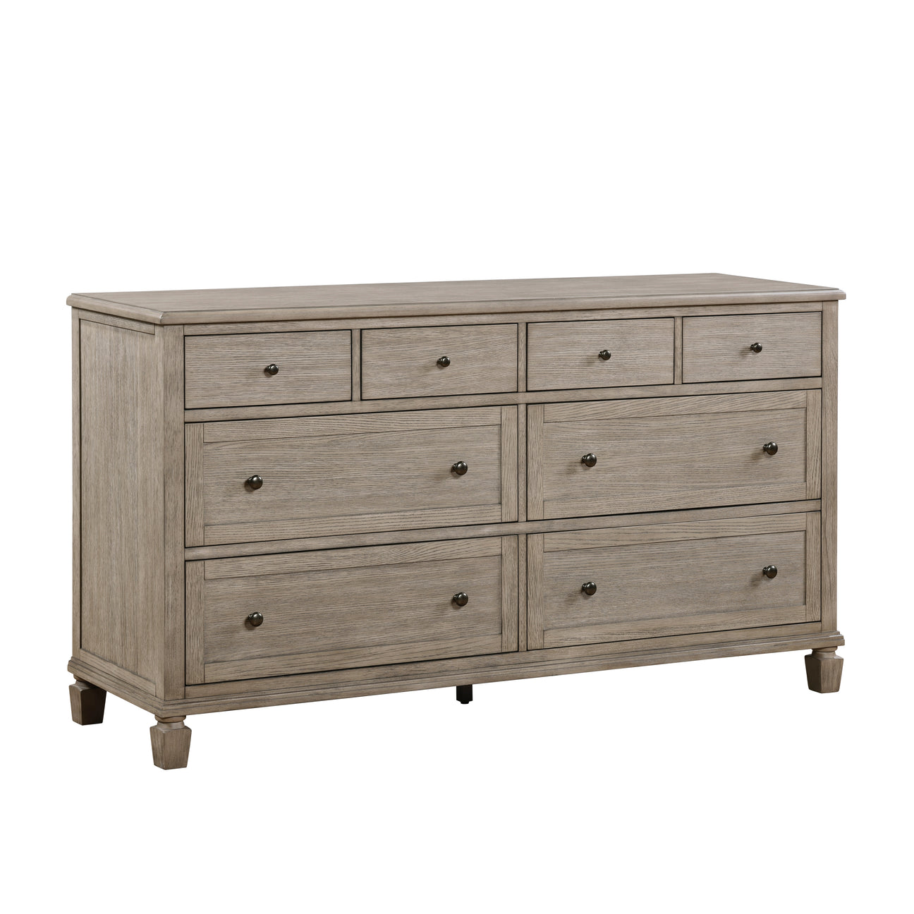 Marceline Gray Oak Dresser from Homelegance - Luna Furniture