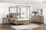 Marceline Gray Oak Mirror from Homelegance - Luna Furniture