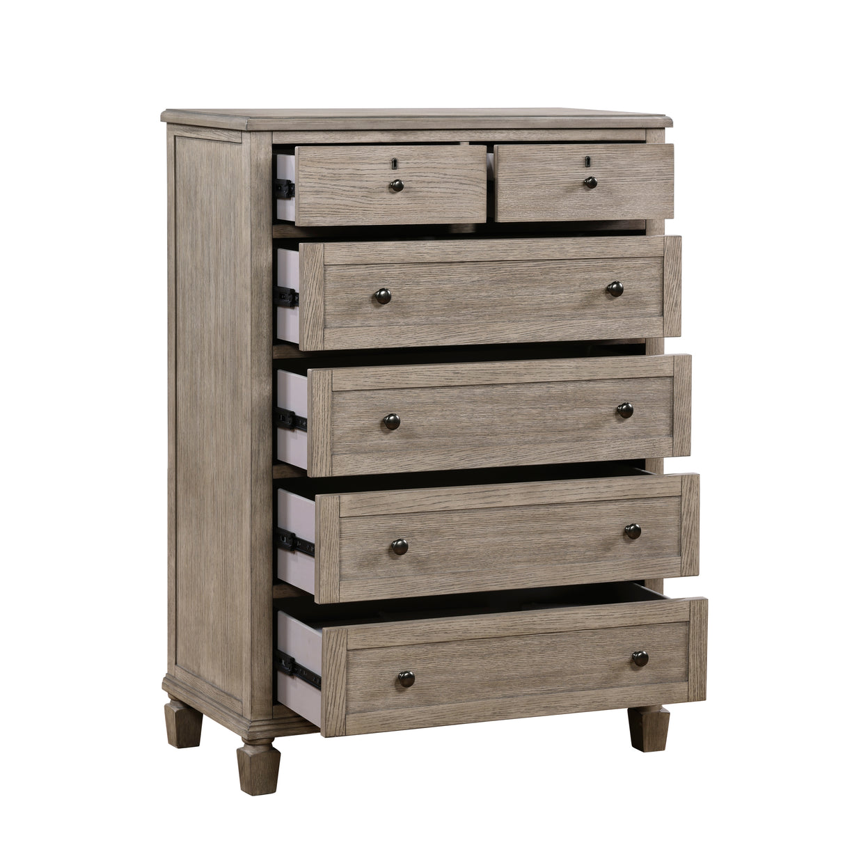 Marceline Gray Oak Chest from Homelegance - Luna Furniture