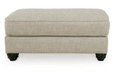 Asanti Fog Sofa, Loveseat and Ottoman from Ashley - Luna Furniture