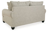 Asanti Fog Sofa, Loveseat and Ottoman from Ashley - Luna Furniture