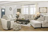 Asanti Fog Sofa, Loveseat and Ottoman from Ashley - Luna Furniture