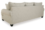 Asanti Fog Sofa, Loveseat and Ottoman from Ashley - Luna Furniture