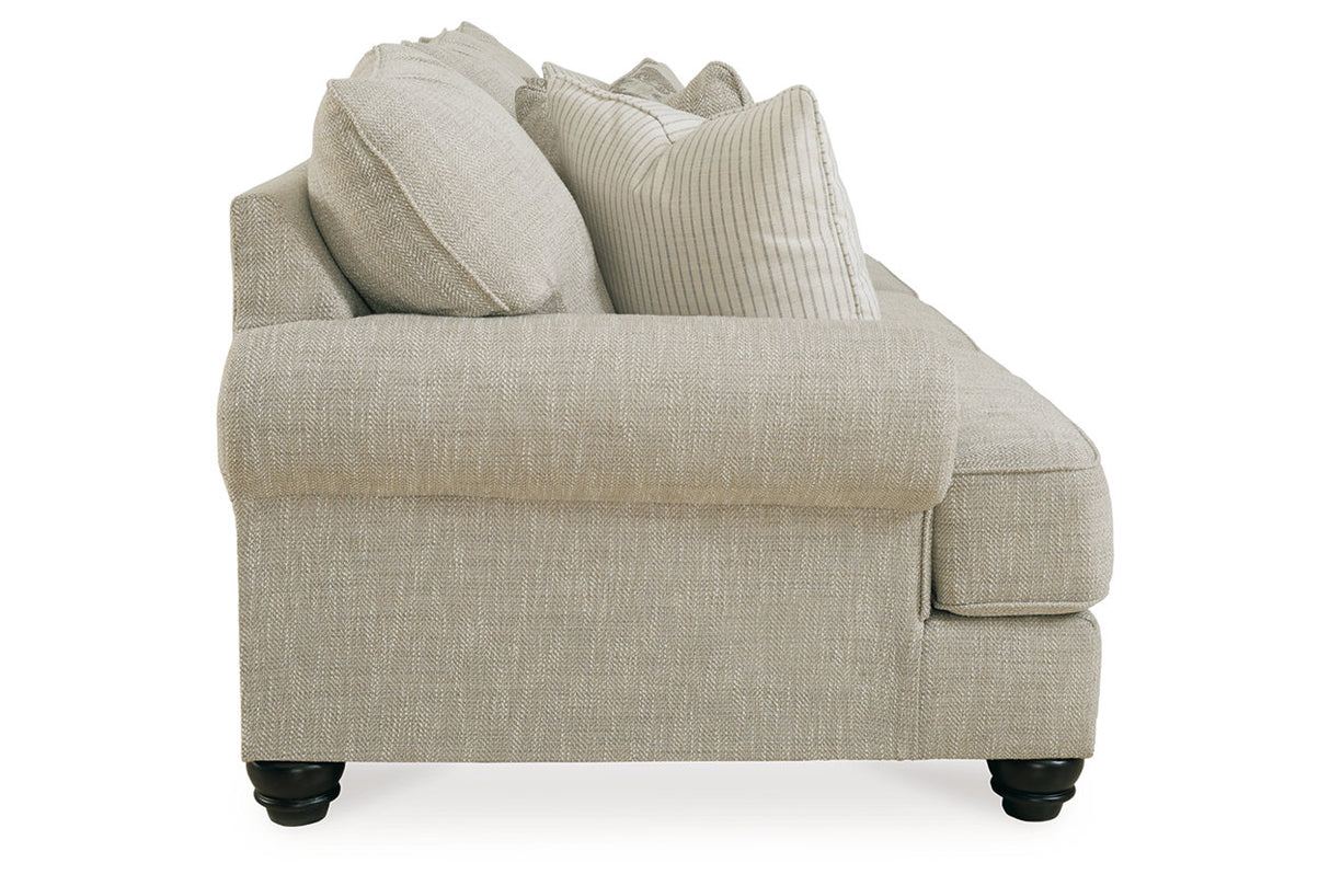 Asanti Fog Sofa, Loveseat, Oversized Chair and Ottoman from Ashley - Luna Furniture