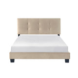 Bari Brown Full Platform Bed from Homelegance - Luna Furniture