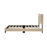 Bari Brown Twin Platform Bed from Homelegance - Luna Furniture