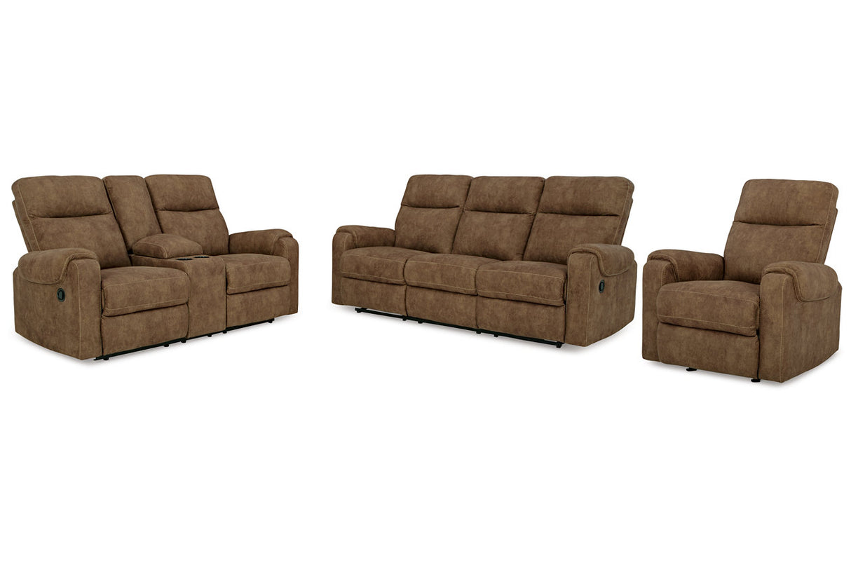 Edenwold Reclining Sofa, Loveseat and Recliner from Ashley - Luna Furniture