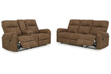 Edenwold Brindle Reclining Living Room Set from Ashley - Luna Furniture