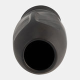 14"h Face Vase, Black from Sagebrook Home - Luna Furniture