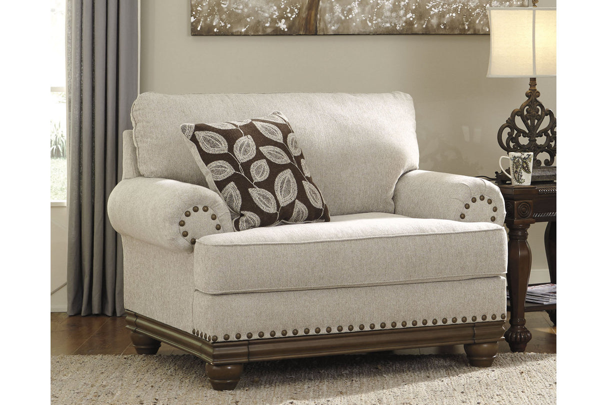 Harleson Wheat Sofa, Chair, and Ottoman -  Ashley - Luna Furniture