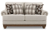 Harleson Wheat Sofa, Loveseat, and Chair -  Ashley - Luna Furniture