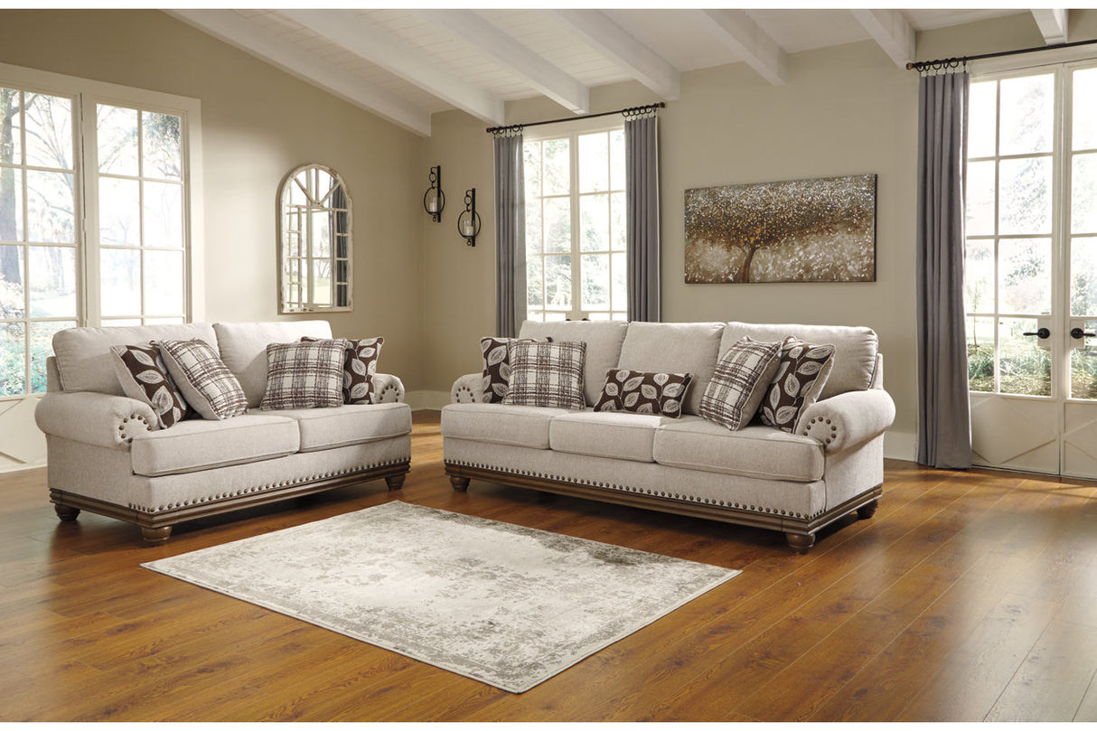 Harleson Wheat Sofa and Loveseat -  Ashley - Luna Furniture