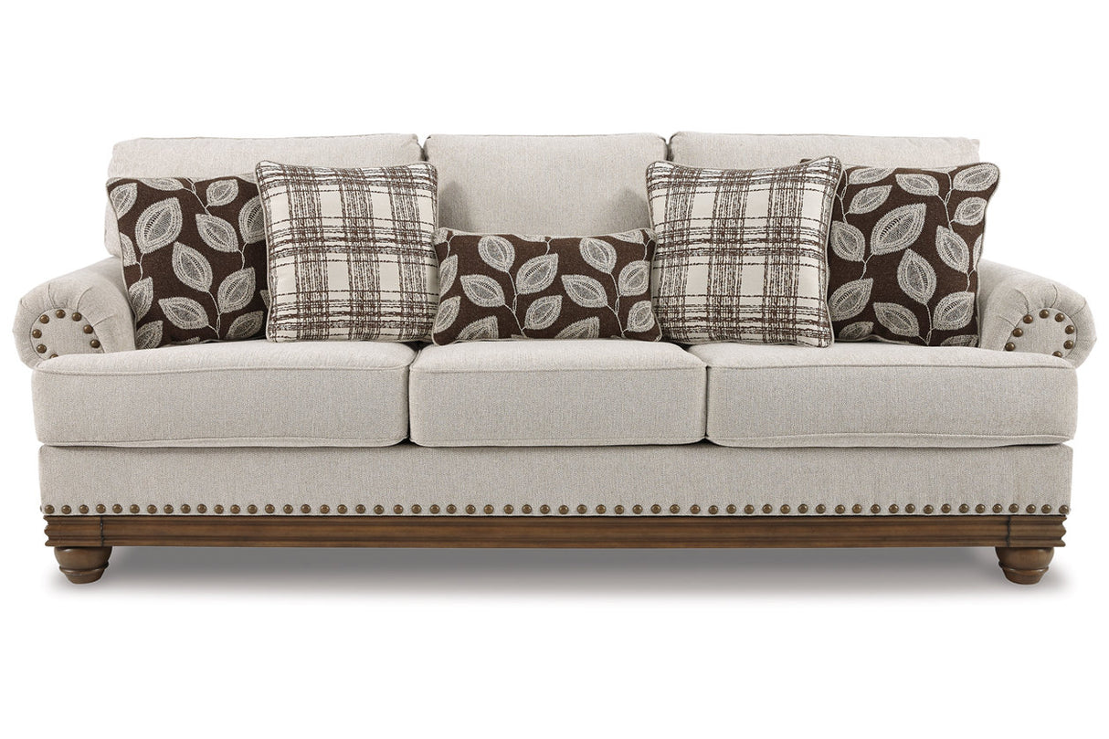 Harleson Wheat Sofa and Loveseat -  Ashley - Luna Furniture