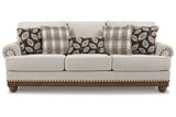 Harleson Wheat Sofa, Loveseat, and Ottoman -  Ashley - Luna Furniture